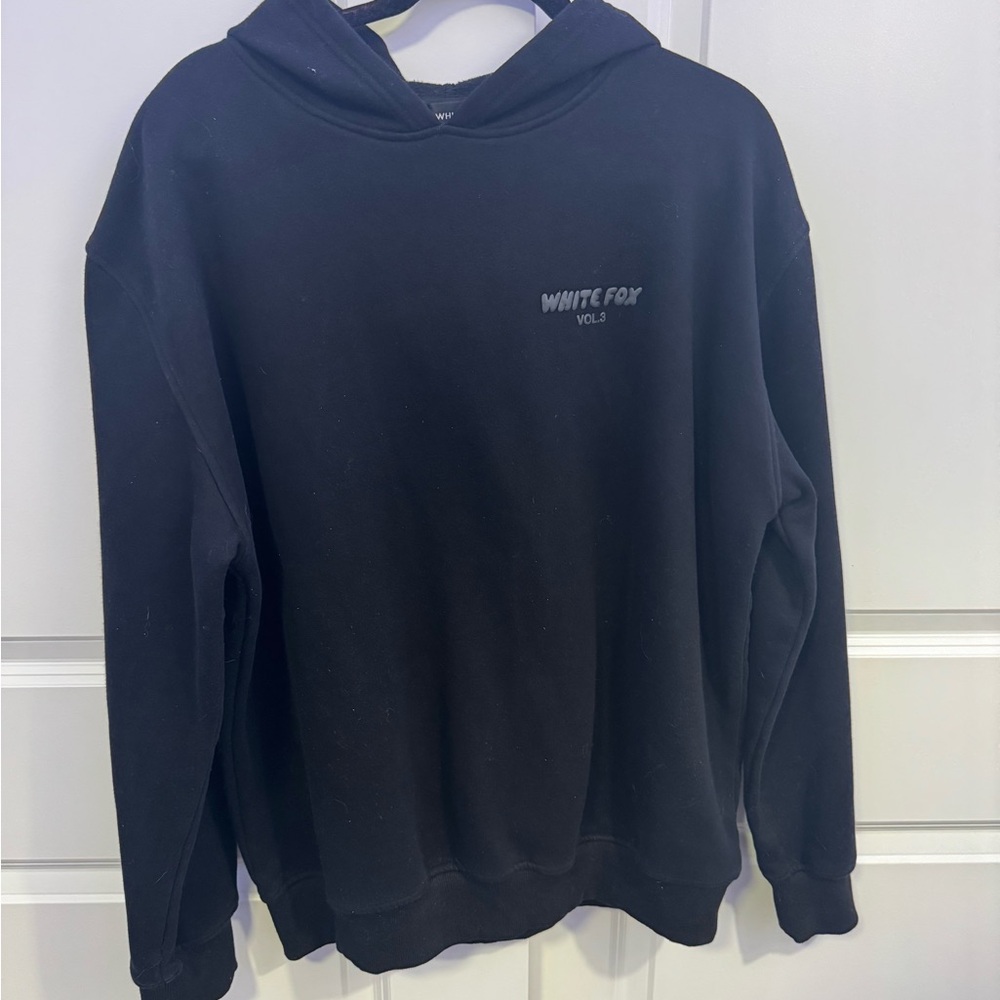 Black White Fox hoodie